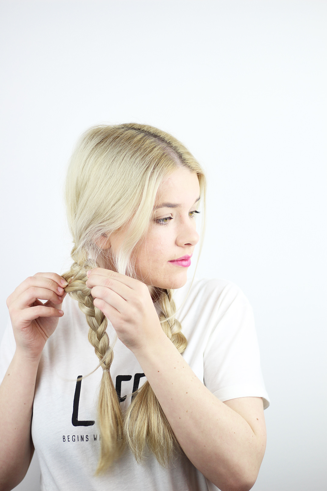 geflochtene Haare