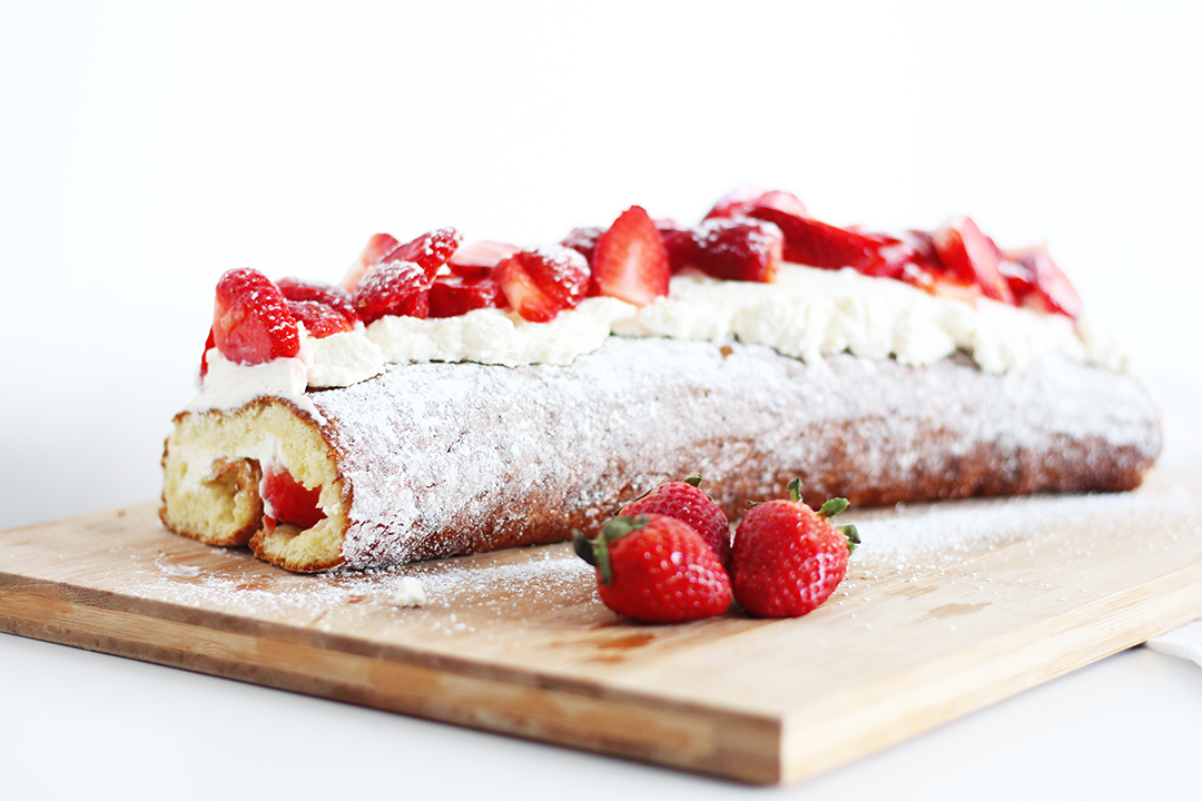 erdbeerroulade