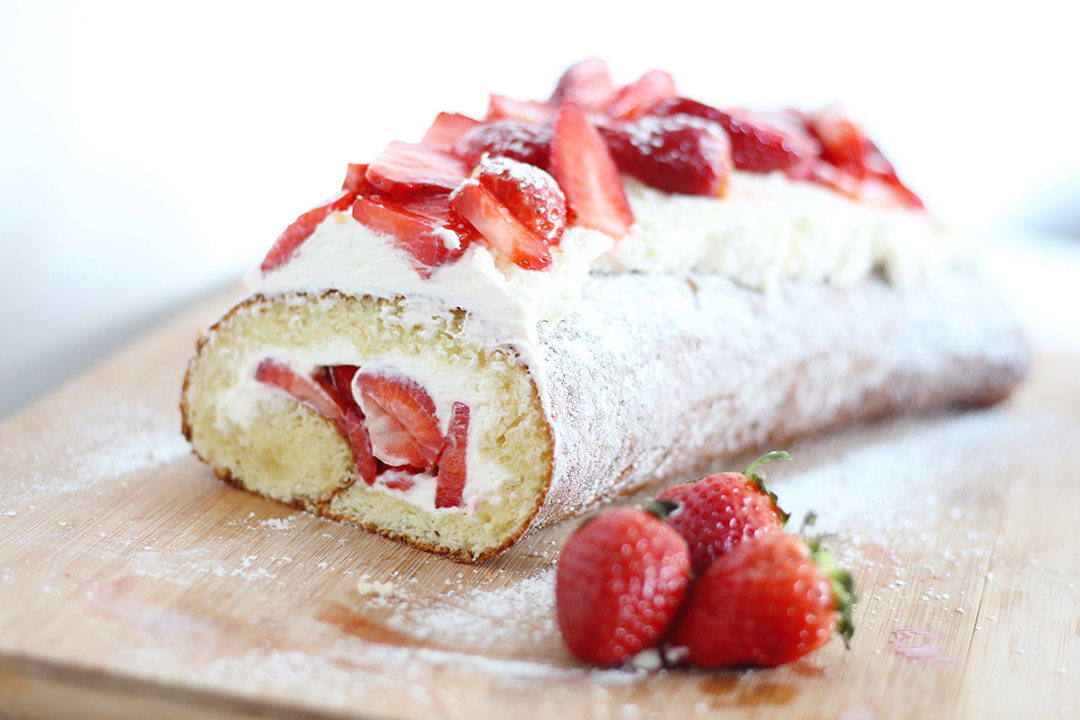 erdbeerroulade