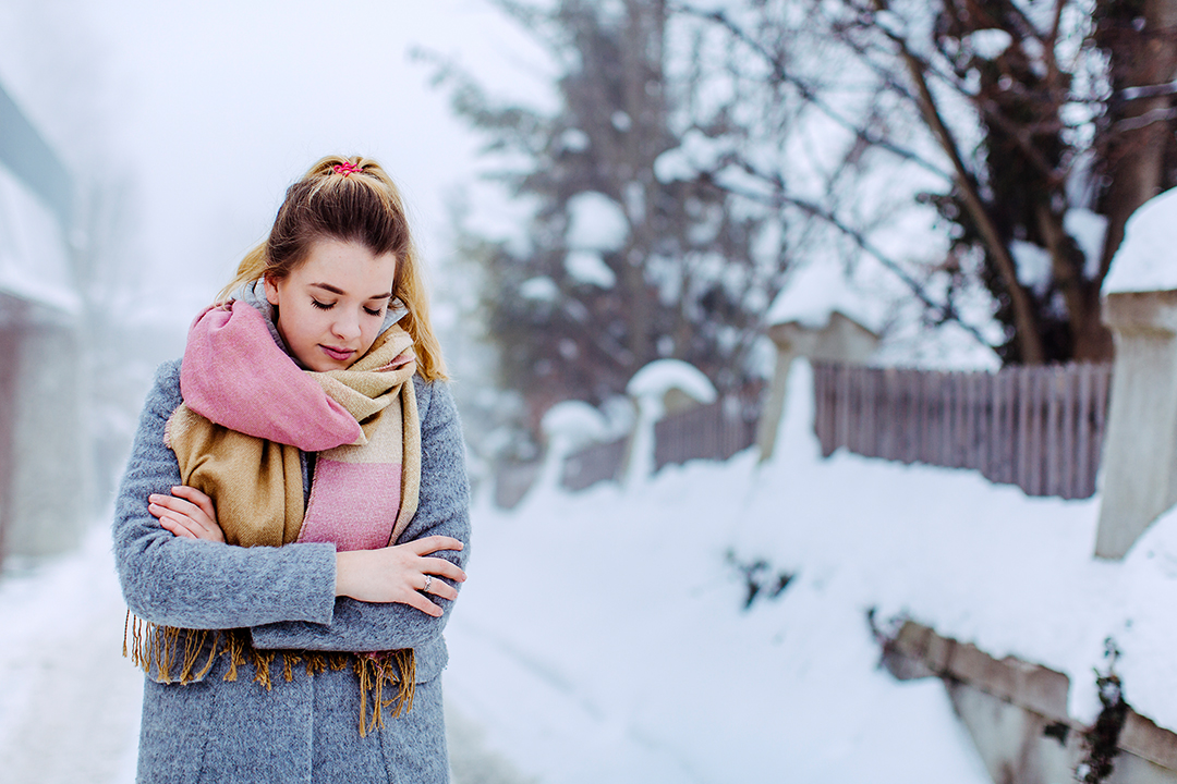 Fashionshooting im Schnee