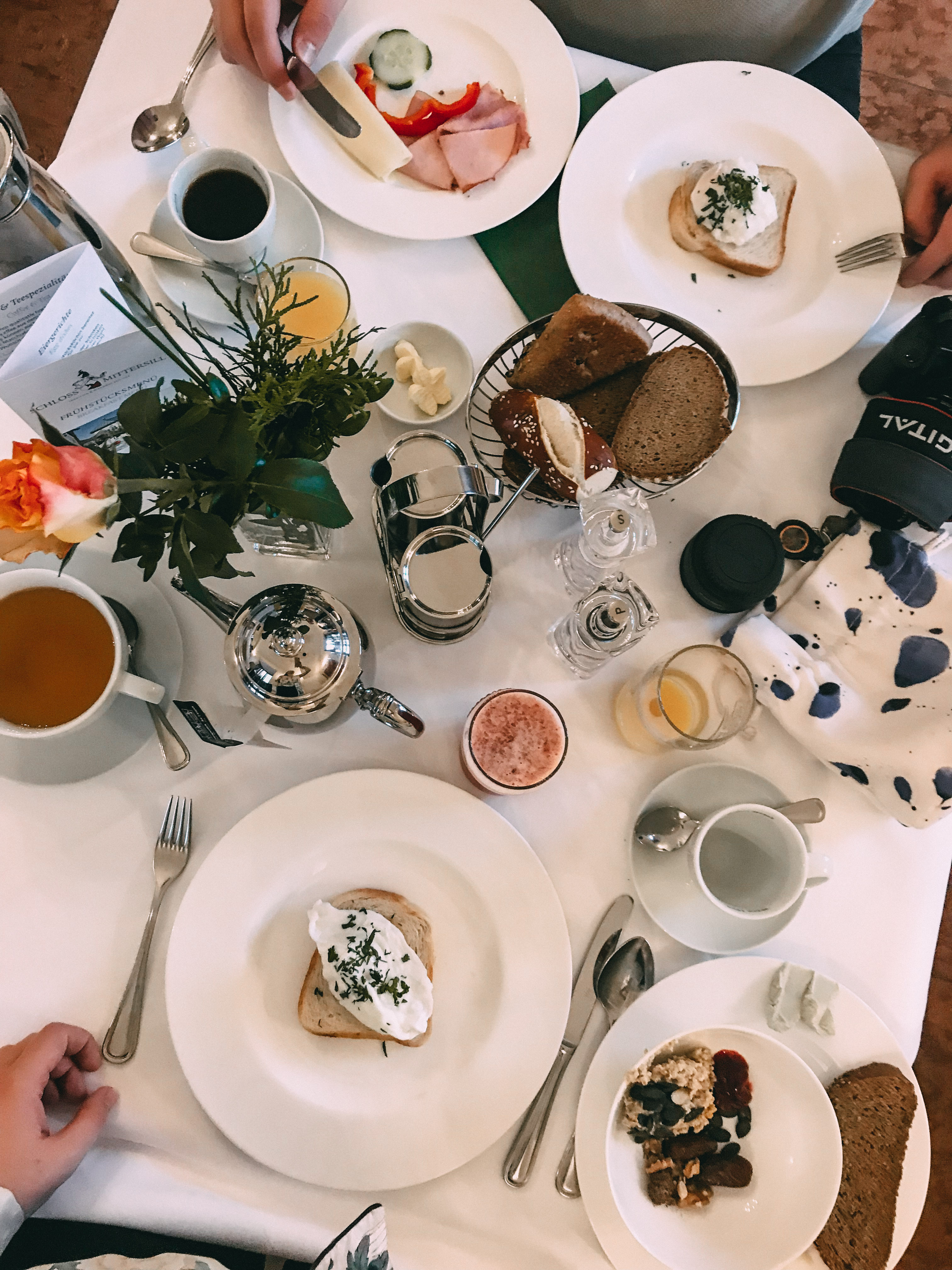 Frühstückstisch