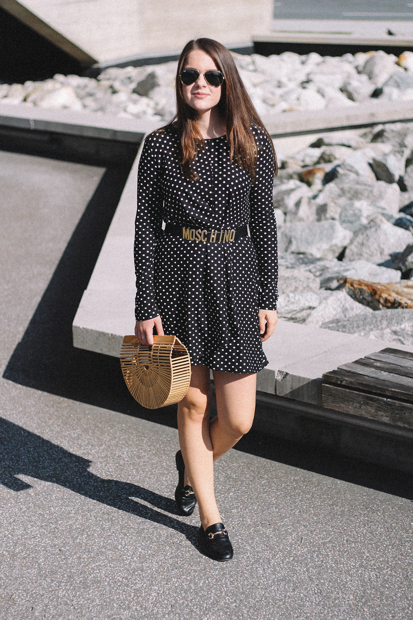 Polka Dot Kleid